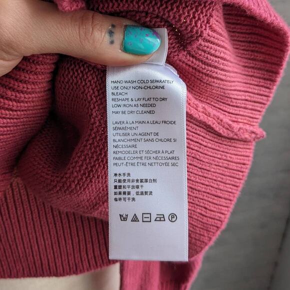 Urban Outfitters Barbie Pink Retro Sweater Trippy Psychedelic Swirl Tie Dye Knit - Picture 7 of 8